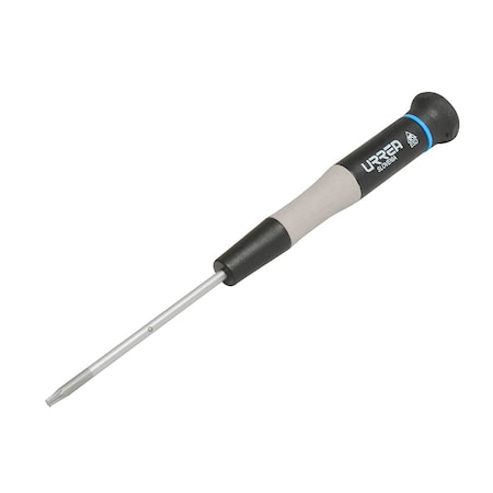 Urrea ESD Bimaterial Precision Screwdriver, Torx T10 9518B